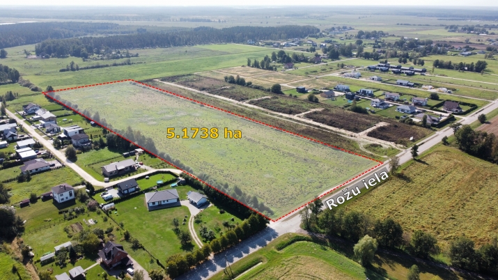Pārdod zemi, Rožu iela -, Mārupes novads, Mārupe / 672 594 € 1