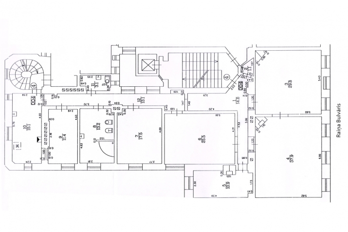 Pārdod dzīvokli, Raiņa bulvāris 3, Rīga, Labais krasts, Centrs / 386 500 € 23