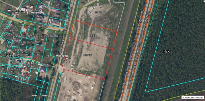 Pārdod zemi, Bizness 0, Mārupes novads, Tīraine / 480 000 € 6
