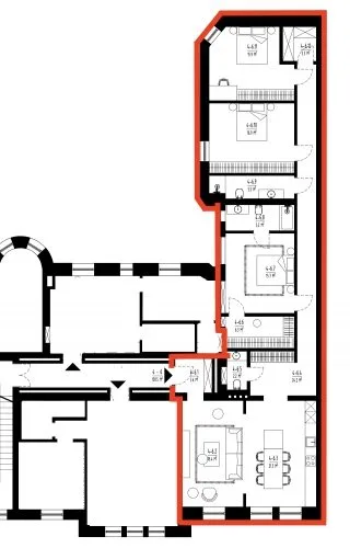 Pārdod dzīvokli, Baznīcas iela 5, Rīga, Labais krasts, Centrs / 345 695 € 2
