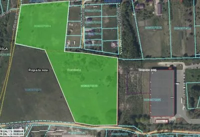Продажа земли, Brīvnieku улица 6, Rīga, Labais krasts, Rumbula / 1 011 500 € 2