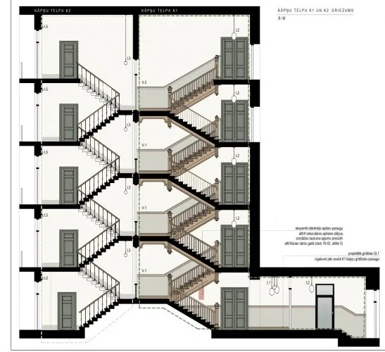 Pārdod dzīvokli, Krišjāņa Valdemāra iela 17a, Rīga, Labais krasts, Centrs / 270 000 € 7