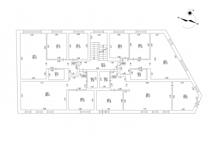 Pārdod dzīvokli, Vēja iela 33, Rīga, Kreisais krasts, Torņkalns / 126 420 € 16