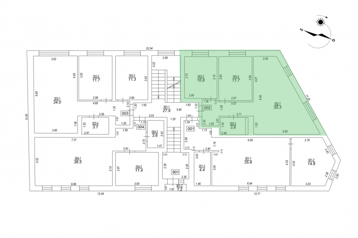 Pārdod dzīvokli, Vēja iela 33, Rīga, Kreisais krasts, Torņkalns / 145 200 € 16