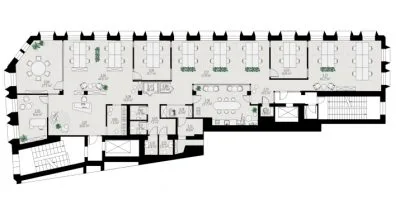 Izīrē biroju, Kaļķu iela 26, Rīga, Centrs / 10500 € 3