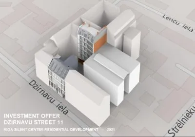 Pārdod zemi, Dzirnavu iela 11, Rīga, Centrs / 580000 € 2