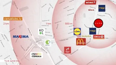 Izīrē tirdzniecības telpas, Tinūžu iela 2, Rīga, Labais krasts, Pļavnieki / 750 € 5