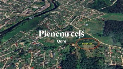 Pārdod zemi, Pieneņu ceļš 4, Ogres novads, Ogre / 140 000 € 3