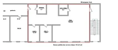 Izīrē biroju, Starta iela 11, Rīga, Labais krasts, Teika / 644 € 8