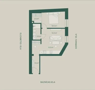 Apartment For Sale, Baznīcas street 5, Rīga, Centrs / 144720 € 2