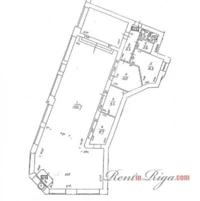 commercial premises For Rent, Barona street 3, Rīga, Labais krasts, Centrs / 4 240 € 12
