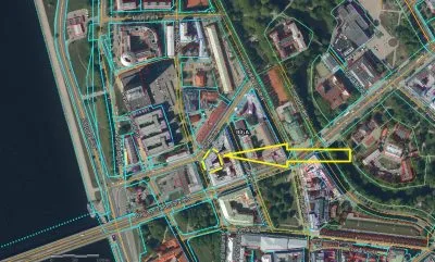 Izīrē biroju, Citadeles iela 2, Rīga, Labais krasts, Centrs / 166 € 6