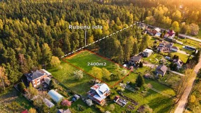 Pārdod zemi, Rubeņu iela 40, Jūrmala, Valteri / 69 900 € 1