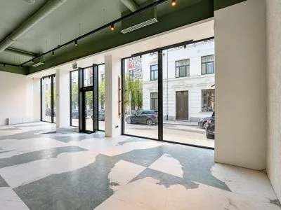 Izīrē tirdzniecības telpas, Krišjāņa Barona iela 16, Rīga, Labais krasts, Centrs / 3 550 € 3