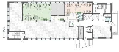 Izīrē biroju, Dēļu iela 4S, Rīga, Kreisais krasts, Pārdaugava (tuvā) / 2 727 € 5