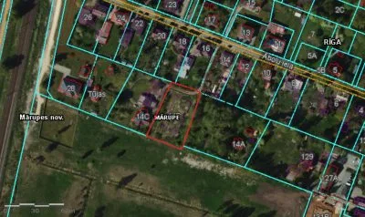Pārdod zemi, Ābolu iela 14b, Mārupes novads, Mārupe / 154 000 € 1