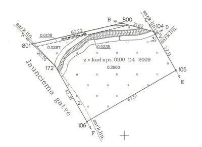 Pārdod zemi, Jaunciema gatve 106b, Rīga, Jaunciems / 76000 € 2