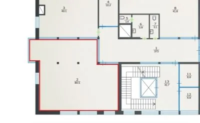 Izīrē biroju, Bērzaunes iela 11a, Rīga, Labais krasts, Teika / 720 € 8