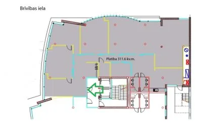 Аренда офиса, Brīvības улица 171, Rīga, Labais krasts, Centrs / 2 804 € 21