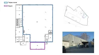 Warehouse facilities For Rent, Buļļu street 51, Rīga, Imanta / 3268 € 8